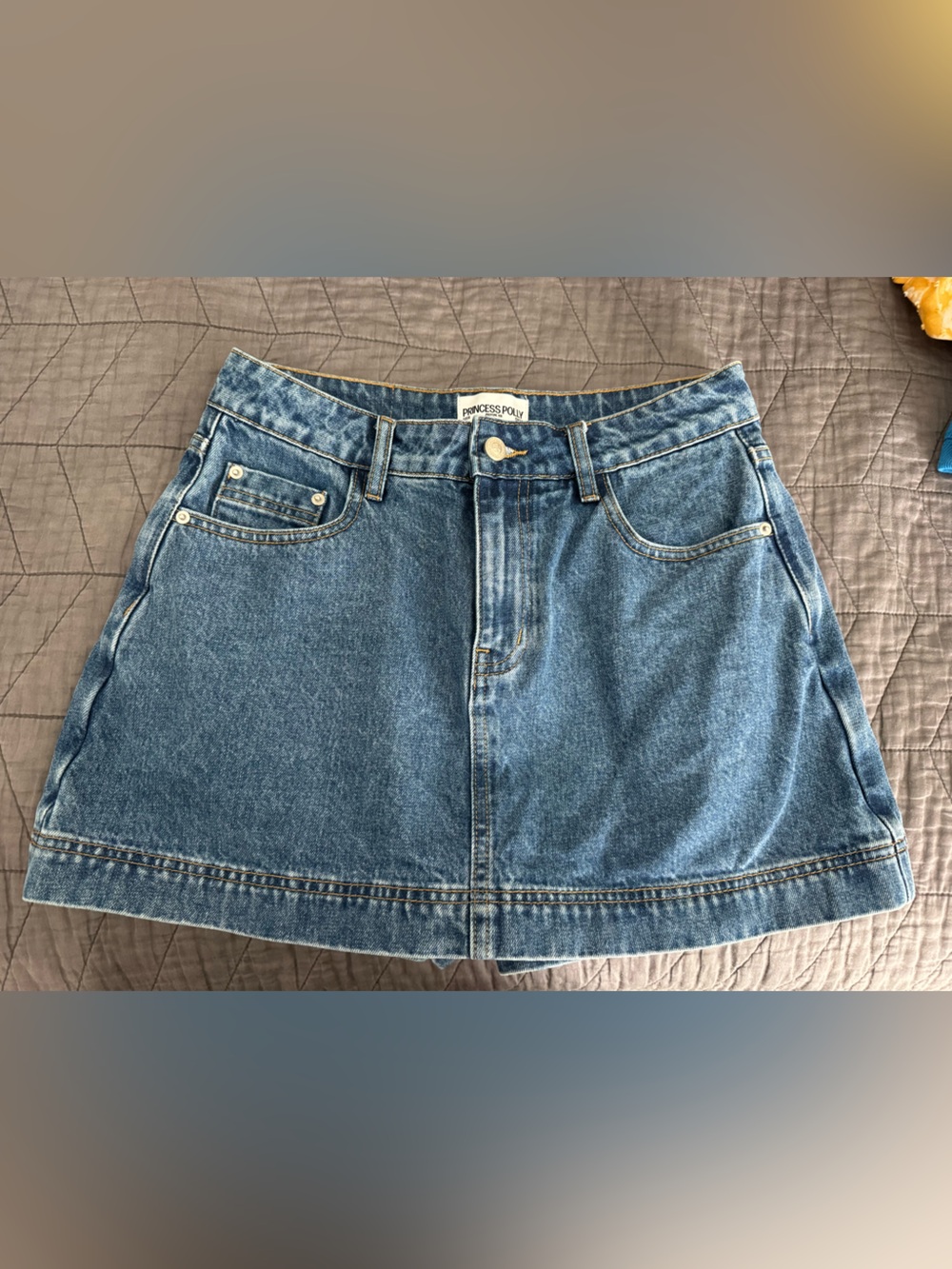 Princess Polly Denim Skort - Blue